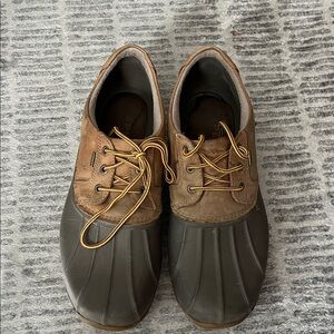 Men's Sperry  Brown and Tan Duck Shoes